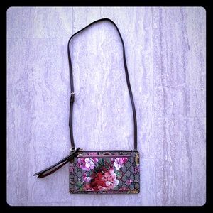 Gucci Dual Pouch Cross Body Bengal Bloom